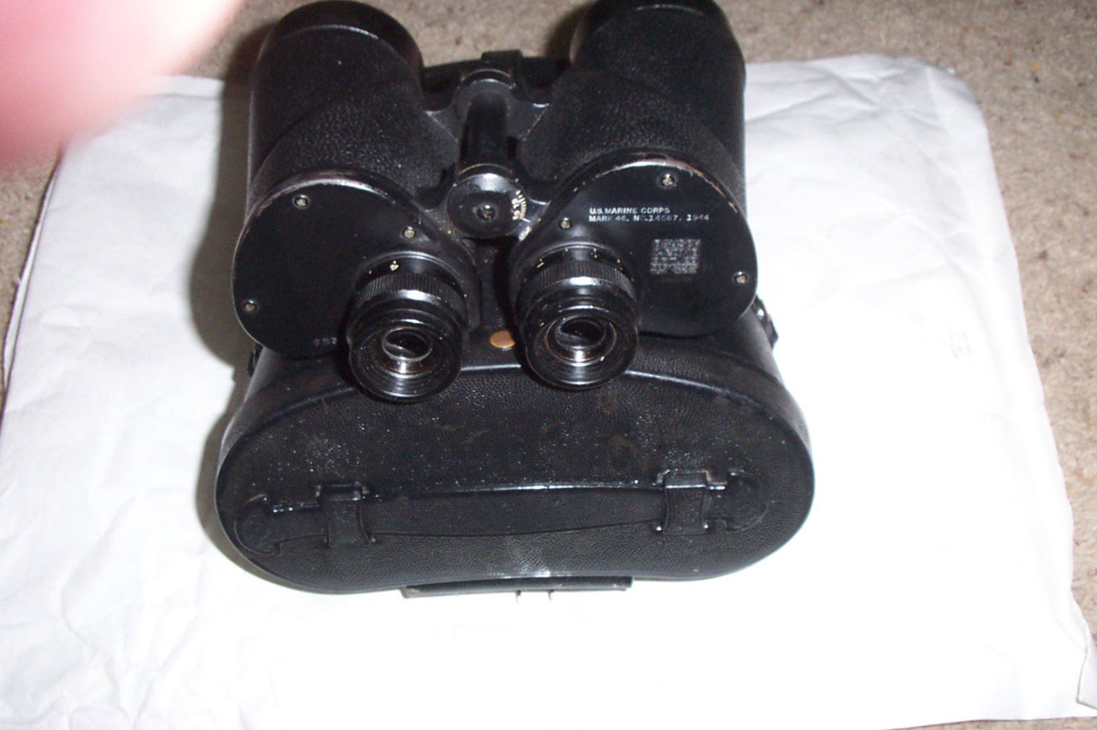 World War II U.S. military version of the original Marine Corps officers and soldiers universal MK type 7 * 50 telescope with box