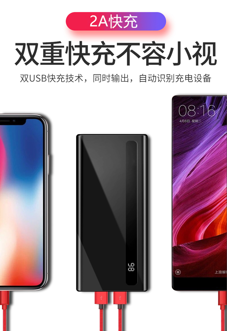 Kho báu sạc dung lượng lớn 100000 mA oppo Apple Huawei 1000000 điện thoại di động 5000000 - Ngân hàng điện thoại di động sạc dự phòng remax 10000mah