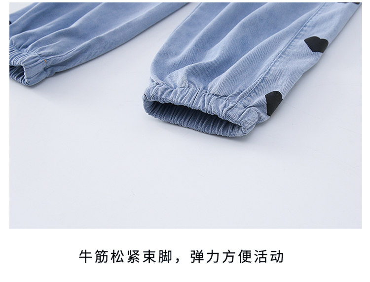 Детские джинсы, штаны, тонкое средство от комаров, шелковая летняя одежда, в западном стиле, подходят для подростков OTHER / Other 