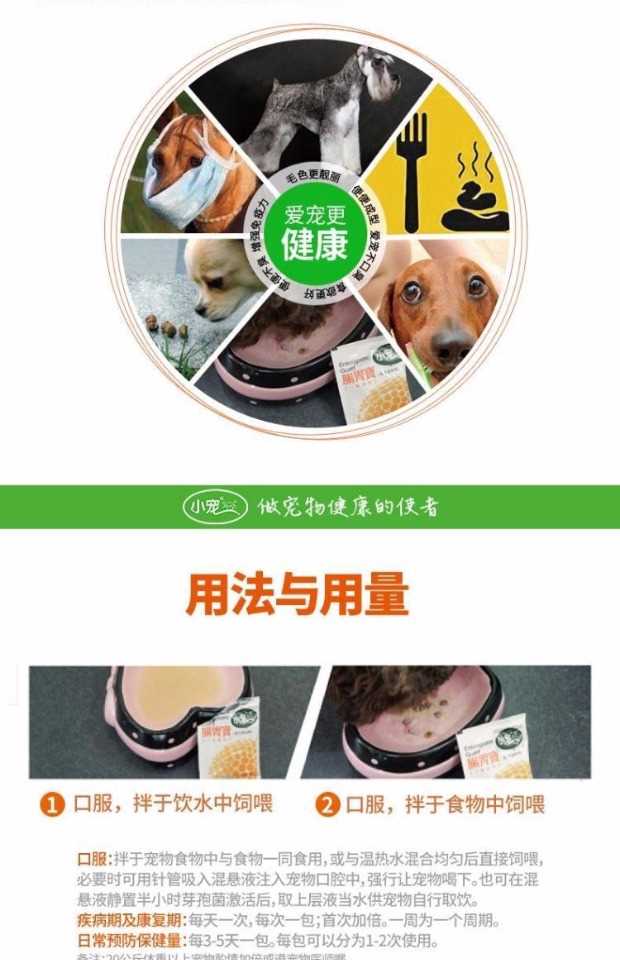 Thú cưng nhỏ dạ dày vật nuôi probiotic 10 gói chó mèo nôn thuốc điều hòa dạ dày chó tiêu chảy - Cat / Dog Health bổ sung sữa cho mèo con mất mẹ