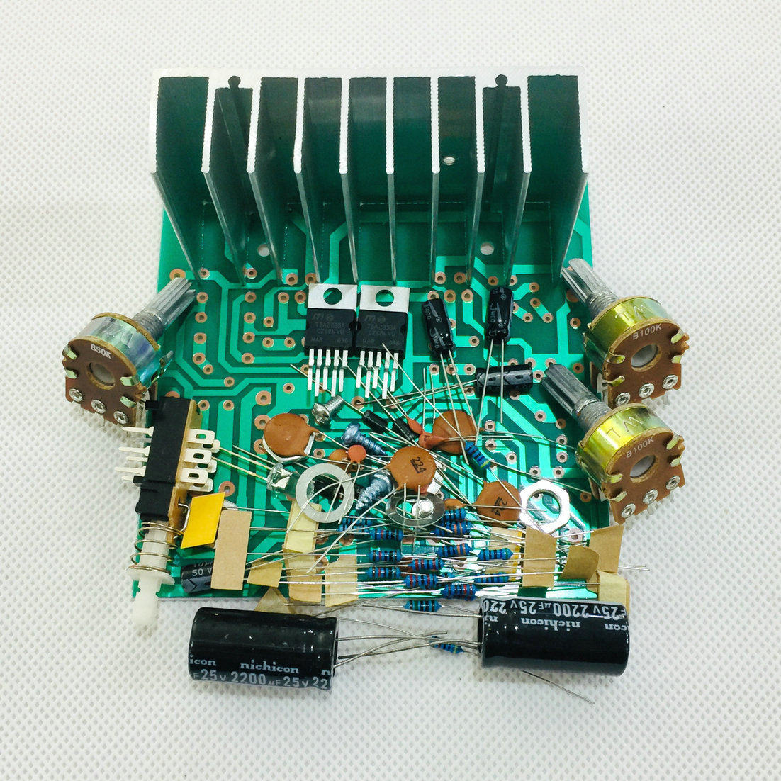 TDA 2030A Dual channel Output amplifier kit DIY electronic teaching practical production of hash