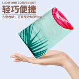 Нескользящий портативный складной тонкий коврик для йоги для спортзала