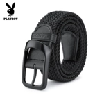 Playboy, плетеный ремень, модные универсальные штаны для школьников для отдыха