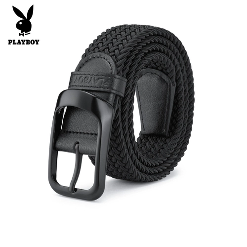 Playboy, плетеный ремень, универсальные штаны для школьников для отдыха