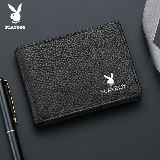 Playboy Driver's License Leather Case Real Pickup Bag Document Integrated Motor Vehicle Driving License Book