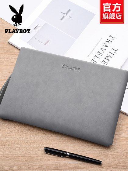 花花公子男士手拿包新款手包商务休闲手抓包包百搭大容量信封包潮