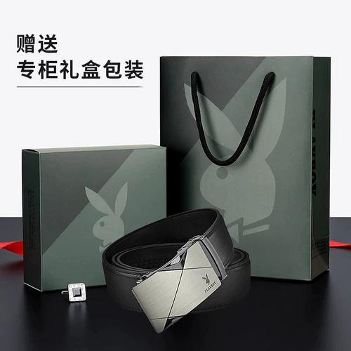 Playboy, кожаный ремень для отдыха, из натуральной кожи