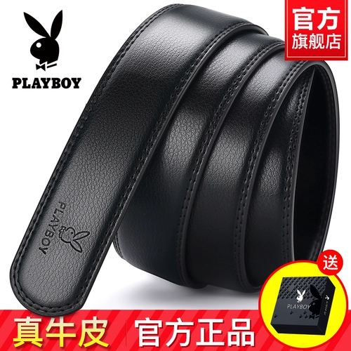 Playboy, мужской ремень, мужской стиль, из натуральной кожи