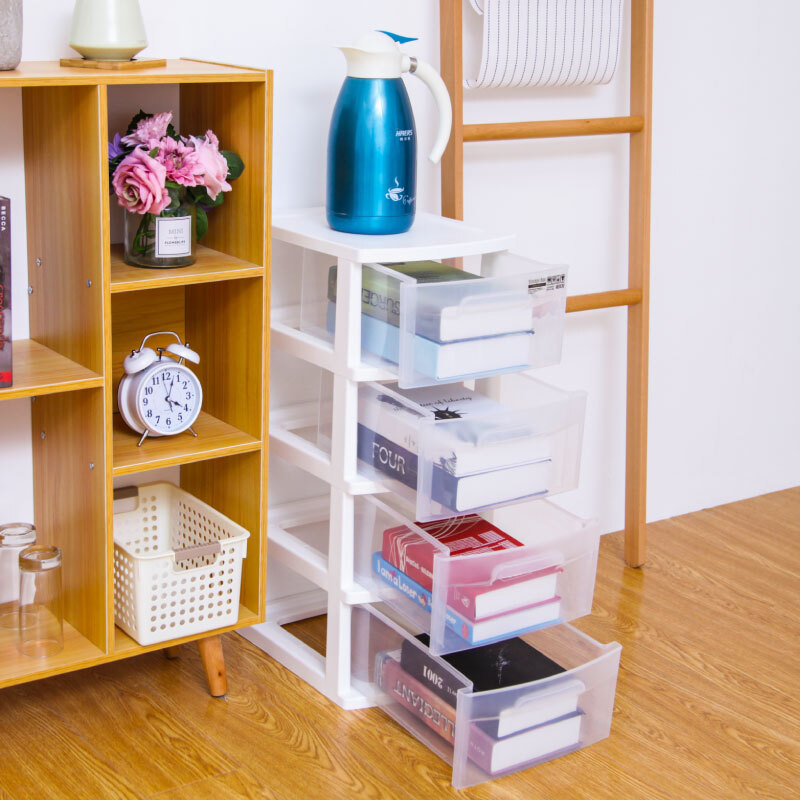 Jubilee Dragon 28cm drawer container 3 4 5 layers of clothing to arrange the children's toy cabinet plastic