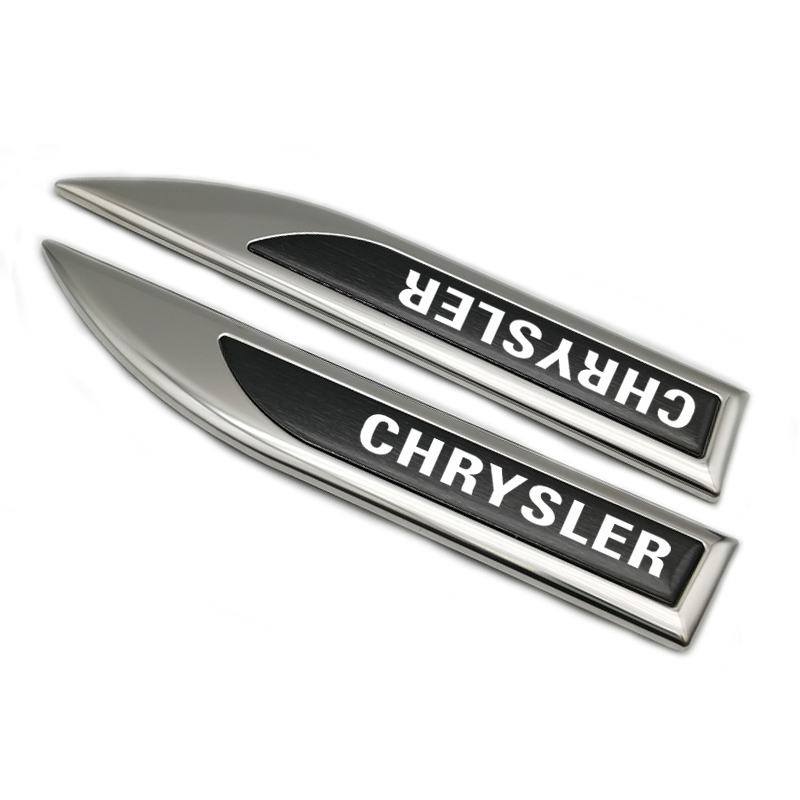 Chrysler Exterior Accessories Car Stickers Side Decals High-End Modification Parts Decorative Stickers Universal Popular Bright Strips Internet Sensation