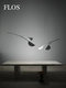 Italian Almendra Modern Minimalist Restaurant Chandelier Creative Designer Villa Living Room Tea Room Almond Lamp
