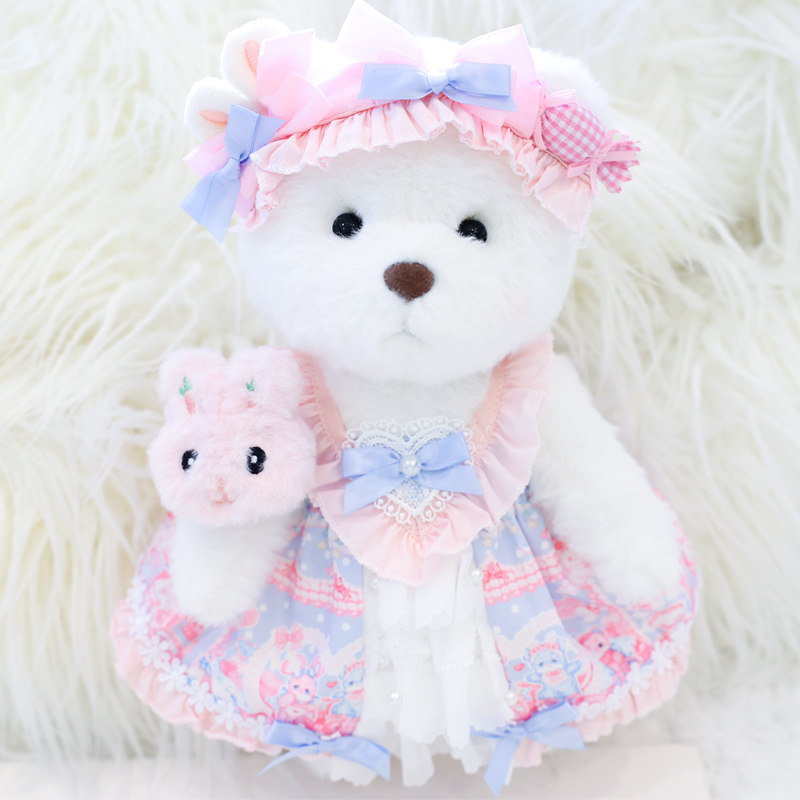 TeddyTales Lena Bear Clothes Medium 30cm Handmade Teddy Bear Doll Doll Accessories Hand Made