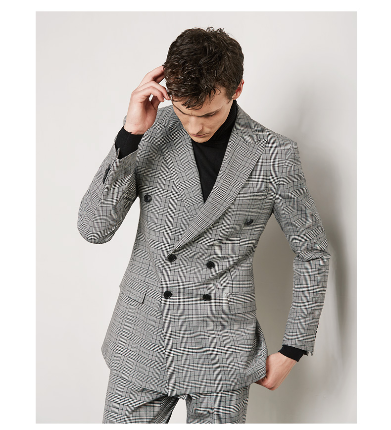 Bộ đồ đôi nam nữ hoàng tử ANOS / Yanos Wales áo vest nam cao cấp