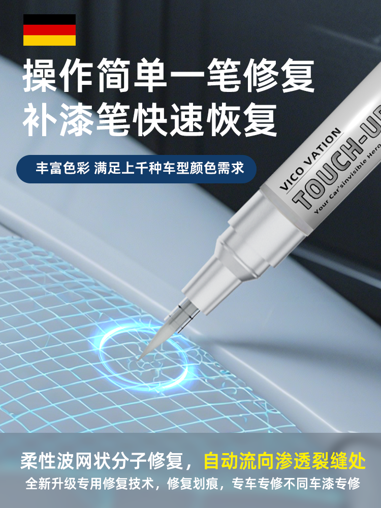 Special Geely Touch-Up Paint Pen for Xingrui, Xingyue L, Dihao, Boyue, Binyue, Ice Crystal White and Black Car Paint Scratch Repair Tool