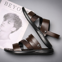 Sandals mens summer 2021 new trend versatile cool slippers dual-use casual soft-soled non-slip outdoor beach shoes