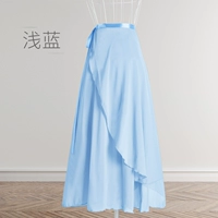 Шифоновая длинная юбка