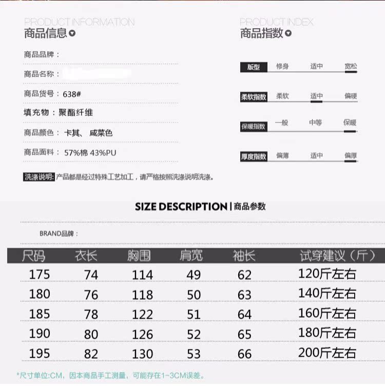 Áo khoác cotton nam trung niên cộng với nhung dày nam xuống áo khoác cotton thật lông cổ áo cha mùa đông ao khoac nam