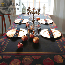 American Table Cloth Luxurious Rectangular Home Table Countryside Retro Tea Table Cloth Round Table Buu Style Light Extravagant
