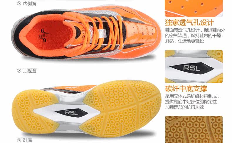 Chaussures de Badminton uniGenre - Ref 842105 Image 21