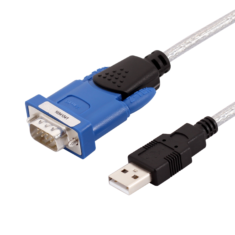 [USD 15.13] ZTEK USB to serial cable RS232C male DB9 pin COM converter