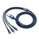 Data cable three-in-one charging cable one-to-three mobile phone super fast charging multi-head universal car suitable for Apple multi-function type-c Android Huawei p20 Xiaomi oppo extended high-end