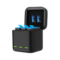 TELESIN Taixun is suitable for gopro12 11 battery charger gopro11 10 9 8 7 6 action camera battery gopro10 battery charger