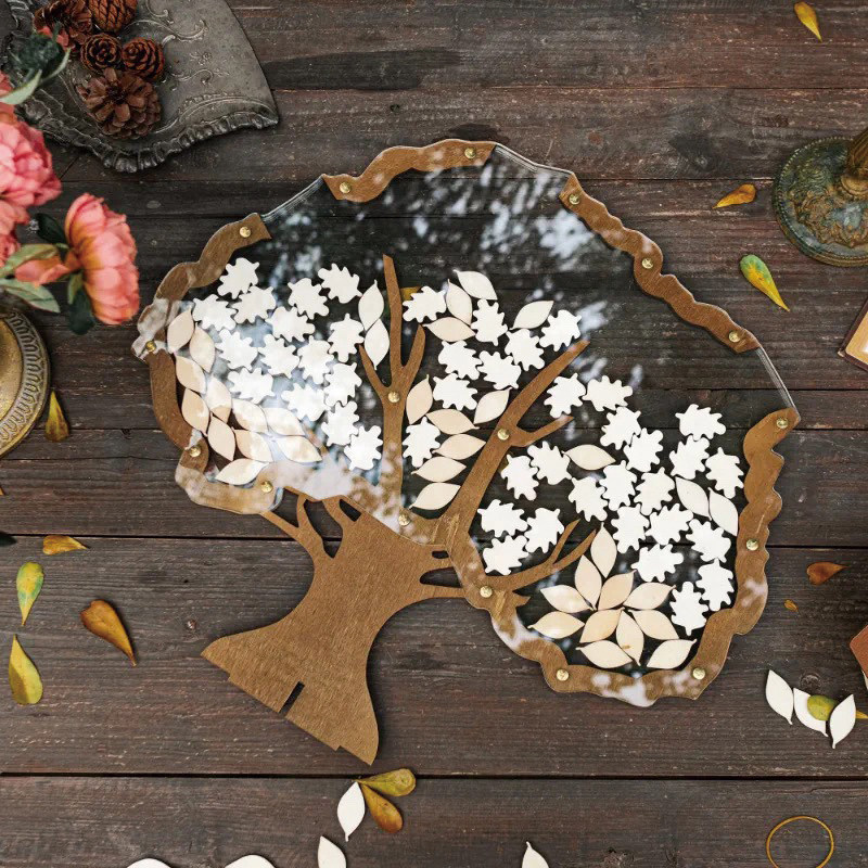 Creative Tree Transparent Corporate event Annual Meeting Business Sign up to board Benben Kindergarten birthday Further study Signature Books New Year-Taobao