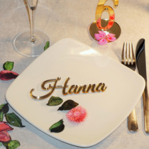 Wedding table card wedding custom wedding acrylic seat table card creative dessert table card transparent