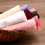 Красочные кружевные аксессуары ручной работы DIY эластичные широкие кружевные украшения для одежды черно-белая кружевная ткань