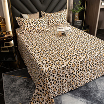 All-cotton linen pure cotton single piece Summer single dormitory Three sets 100 All cotton household fresh and broken flowers-ins wind