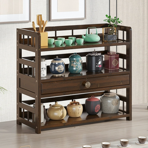 Чайный шкаф на полку нового китайского стиля рама богю маленький шкаф для хранения чая Дабао Павильон Чайная комната