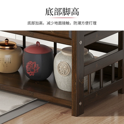 Чайный шкаф на полку нового китайского стиля рама богю маленький шкаф для хранения чая Дабао Павильон Чайная комната