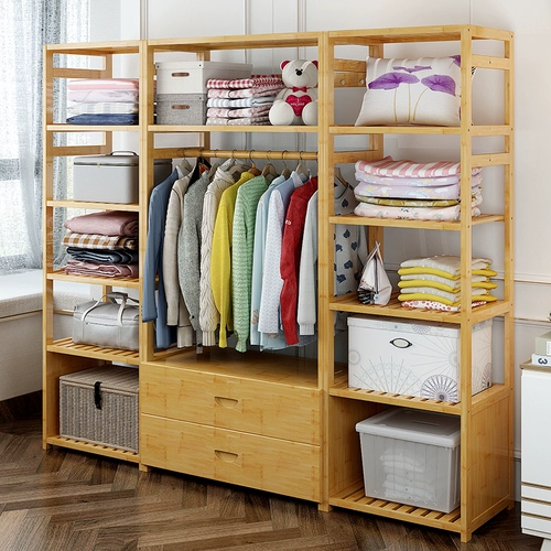 Шляпы для одежды нанчжу, твердый деревян простой гардероб, висящий хомяк, посадка, простая современная рама одежды