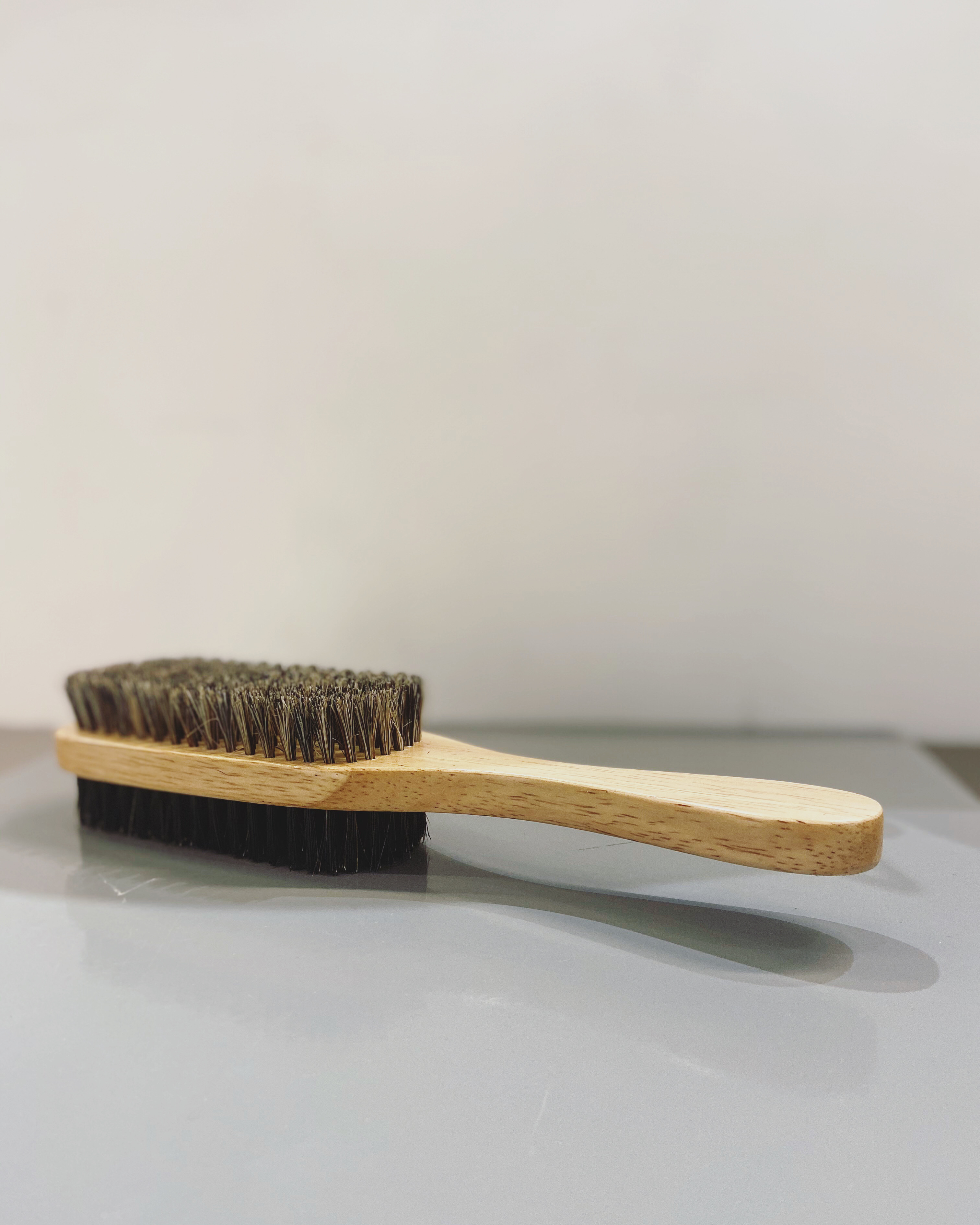 Jun Shang ballet JUNSHINE broken hair theorist-mane wood handle hair finishing comb