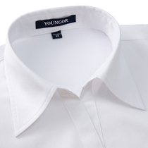 Yagal shirt short sleeve cotton pure cotton business positive dress casual pro pure cotton free of hot summer short white shirt