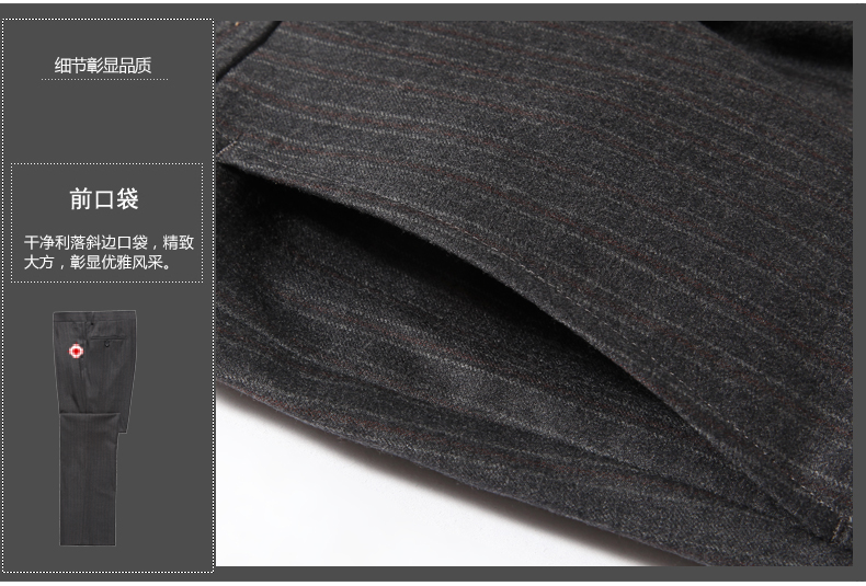 Costume homme YOUNGOR en laine pour automne - Ref 1559473 Image 29
