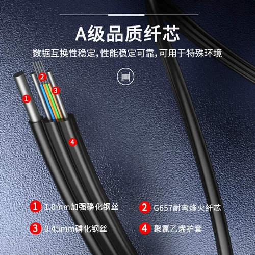 Huatixin ftth National Standard Telecom Class Class Butterfly Кожаная кабель Outdoor Outdoor ОДИН однодневное двойное четыре четырехлетнего 1 Core 2 Core 2 Core Fiber Fiber Unicom Общее телевизора