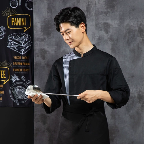 Демисезонный комбинезон для отеля, высококлассный комплект, фартук