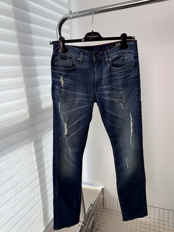 Armani Men's Jeans, Fashionable and Versatile Casual Jeans