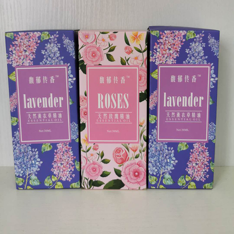 Yili lavender rose essential oil vial 30ml facial skin care body massage to help sleep and soothe the nerves