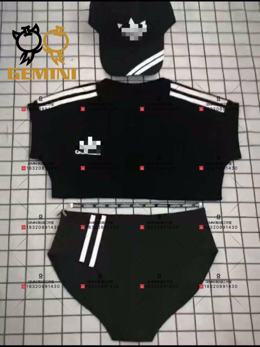 Bar DS Lead Gogo Costumes Four-Piece Female DJ Show Dress