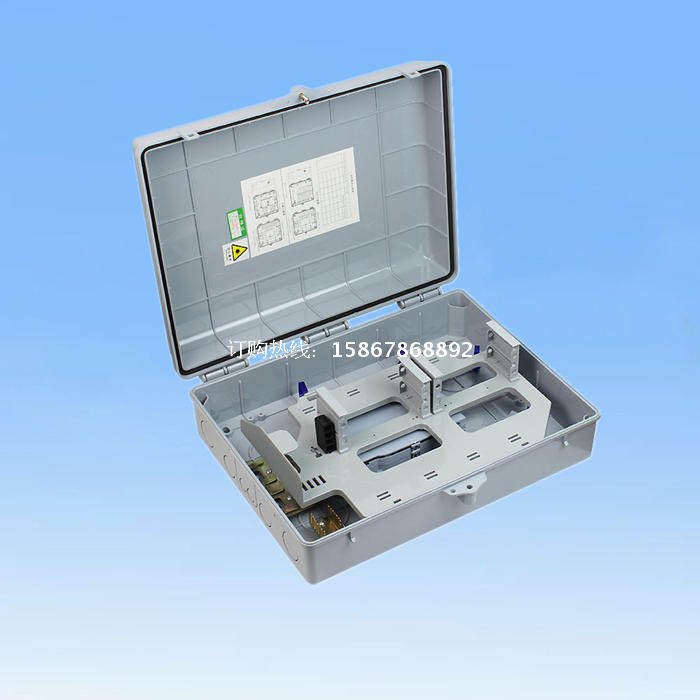 32-core fiber optic splitting box Fiber optic junction box 32-core plug-in splitting box Fiber optic cable splitting box distribution box