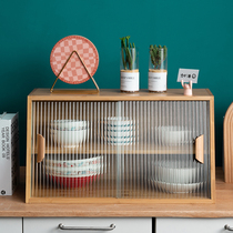 Cupboards Table Cabinet Table Top of the table Cabinet Glass Placed Cabinet Table Tea Water Cabinet Solid Wood Sunday Dining Side Cabinet