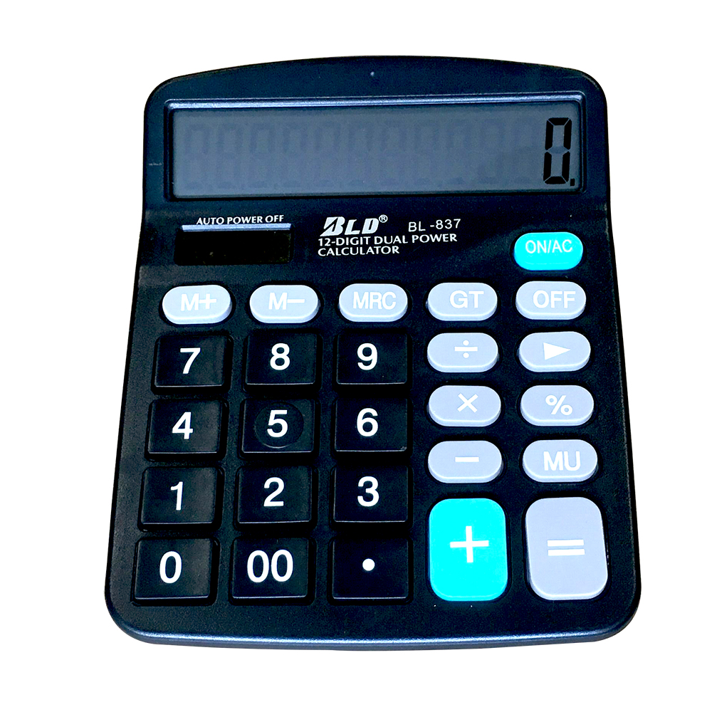 837 Office Type 12 Multifunction Light Economy Models Universal Desktop Calculator 