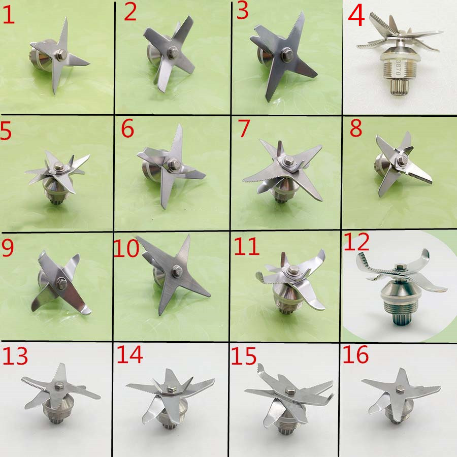 Commercial smoothie machine wall breaking machine knife head accessories stirring cooking juice knife Zu knife set knife set blade universal 4L2L - Taobao