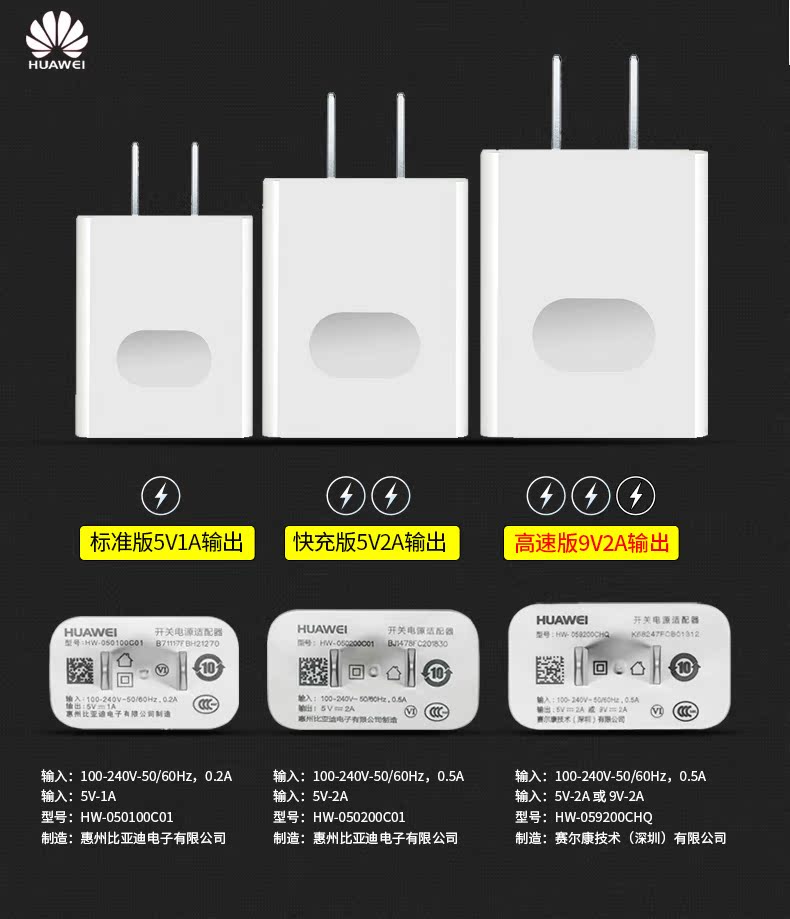 chargeur HUAWEI pour téléphones HUAWEI HUAWEI - Ref 1299714 Image 8