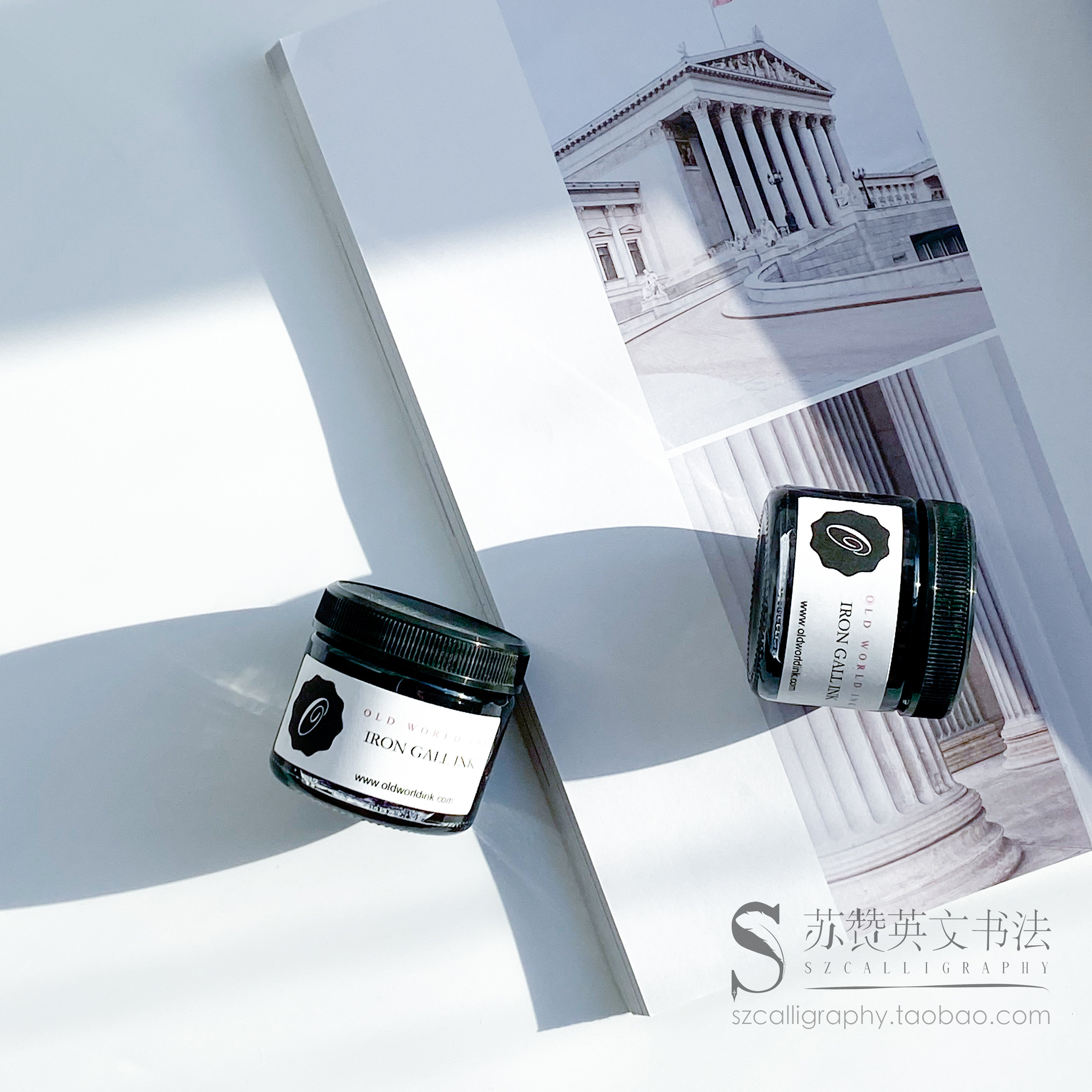 Old World Hall Ink : Suzan English Calligraphy Dip ink ink blossom ESER tip