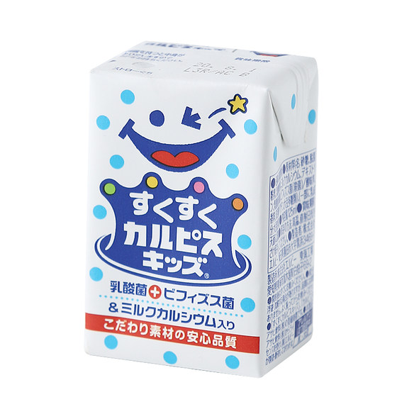 일본 CALPIS 칼피스 유산균 수입 어린이 간식 및 음료 유아용 아침 식사 건강 스타일 요구르트