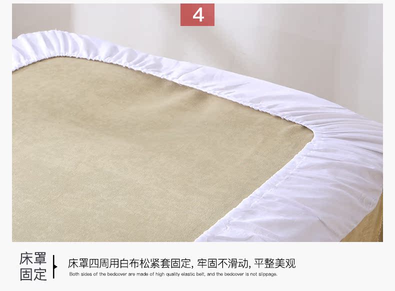 Ming Beauty khăn trải giường denim bông trộn màu sắc sản phẩm đặc biệt cho các bảng massage thẩm mỹ viện cao cấp tập hợp đơn giản sang trọng - Trang bị tấm mua ga giường spa