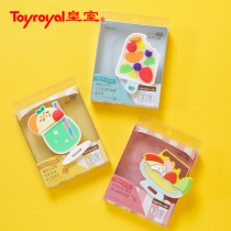 Toyroyal royal toy baby Japanese newborns Soft rubber hand grip with high temperature nibbling and grinding the tooth stick